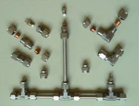 一,二,三节雾化喷头,1/8或3/16外牙螺纹