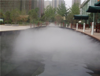 湖边水池绿化带景观人造雾厂家供应