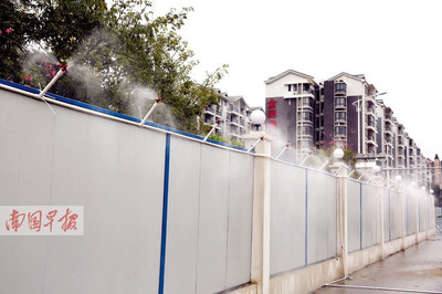 广州马路喷雾除尘设备