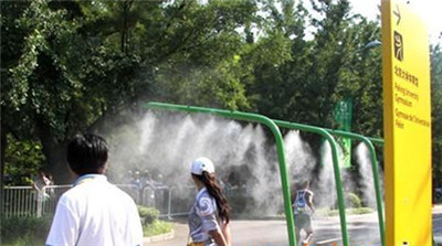 广场喷雾降温工程