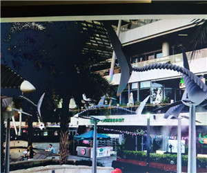 深圳蛇口海上世界安装冷雾设备造景工程