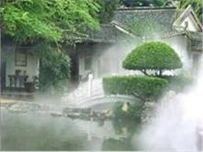 湛江市度假酒店绿化带人工造雾设备工程厂家承接