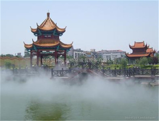 公园水池湖面人造雾设备厂家直销