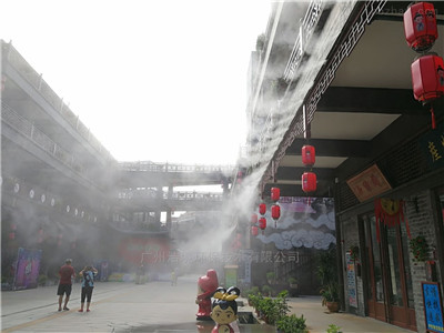 漳州市户外商业步行街喷雾降温设备厂家直销