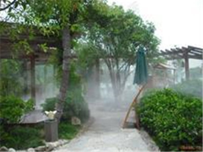 江门市别墅花园景观绿化带人造雾系统厂家