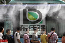户外公交车站喷雾降温设备定制