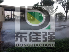 广州人工造雾喷雾设备小区雾化景观技术