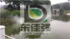广州小区雾化景观人造雾机景观雾化设备工程
