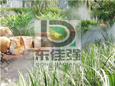 广州喷雾降温安装系统喷雾造景工程承包
