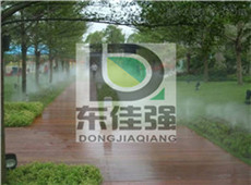 芜湖小区雾化景观人造雾机景观雾化设备工程案例