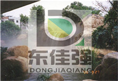 南通小区雾化景观人造雾降温造雾案例