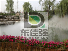 镇江人造雾景设备人工造雾喷雾设备工程案例