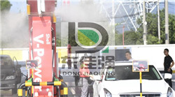 户外加油站喷雾降温设备厂家供货