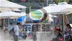 户外商业步行街喷雾降温系统报价