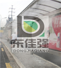 户外公交车站喷雾降温系统构造