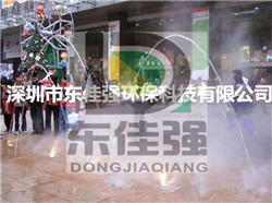 户外商业步行街喷雾降温系统供货厂家
