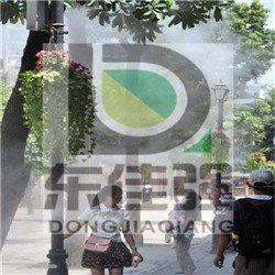 商业街降温人工造雾系统工程造价