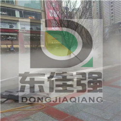 怎么安装商业街降温人工造雾系统