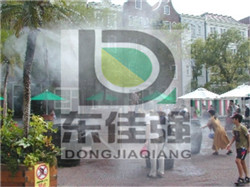 泸州市户外商业步行街喷雾降温系统工艺精湛