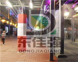吉林户外商业步行街喷雾降温工程安装
