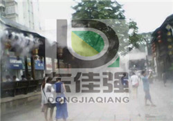 惠州商业步行街冷雾喷雾降温原理