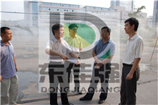 户外休闲广场冷雾喷雾降温设备厂家生产