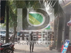 户外商业街冷雾喷雾降温设备全国著名生产商