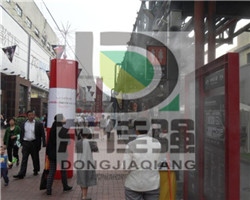 户外商业街道喷雾降温系统