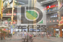 户外商业街喷雾降温设备厂家供应