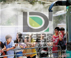 广东户外公交车站喷雾降温设备厂家直销