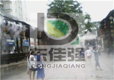 芜湖市户外商业步行街喷雾降温设备夏季促销