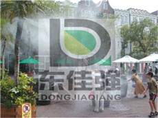 临汾市户外商业步行街喷雾降温设备专业生产厂家