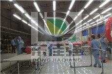 广州厂房喷雾降温系统特点