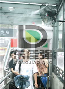 户外公交车站喷雾降温系统厂