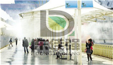 户外商业步行街喷雾降温设备哪里有卖