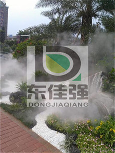 欢乐世界入口等候区冷雾人造雾降温造景主机规格型号介绍