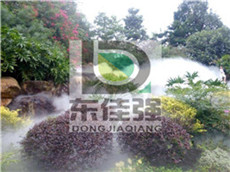 公园荷花池景观造雾设备人工造雾工程