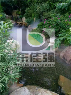 芜湖小区雾化景观人造雾机景观雾化设备厂家供货