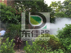 深圳小区雾化景观人造雾降温上门安装