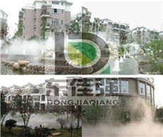广州喷雾造景景观雾化设备工程