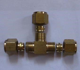 高压铜三通转接