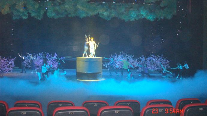 人造雾舞台喷雾技术