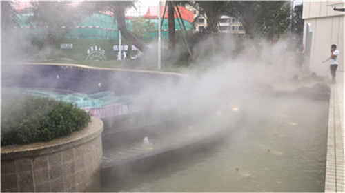 东佳强冷雾喷雾降温造景一站式服务商