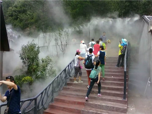 洛阳市旅游景区冷雾人造雾系统工程