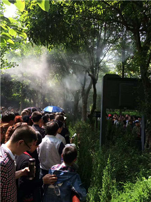鹰潭市旅游景区冷雾喷雾降温系统厂家批发价