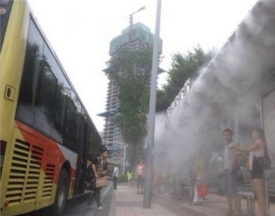 怀化市户外公交车站喷雾降温系统夏季促销