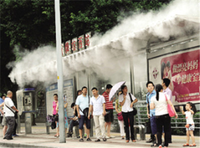 铜陵市户外公交车站喷雾降温系统厂家制造