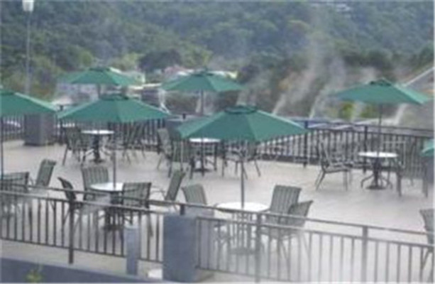 株洲市户外餐厅酒吧咖啡厅喷雾降温设备厂家