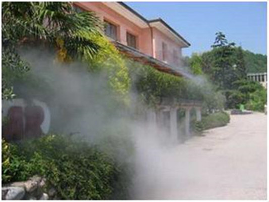 贵阳市园林景观雾喷冷雾人造雾设备工作原理