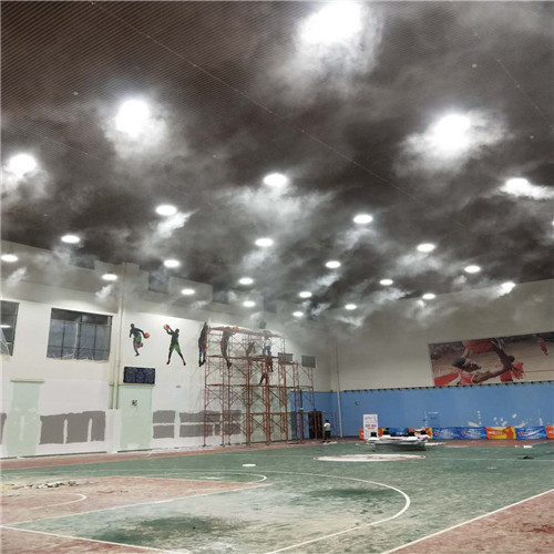 韶关碧桂园太阳城体育馆喷雾降温工程案例